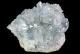 Sky Blue Celestine (Celestite) Crystal Cluster - Madagascar #96871-1